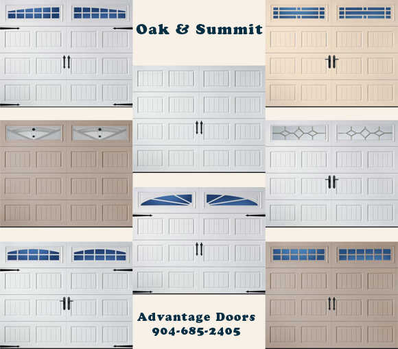 Amarr Garage Doors - Oak & Summit Collection